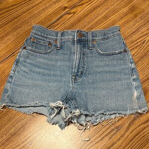 Madewell “the perfect jean short”